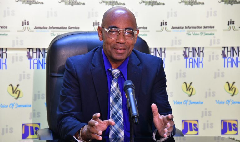 Senior Director, Inspection and Monitoring, Police Civilian Oversight Authority (PCOA), Andrew Beaumont, speaking during a recent Jamaica Information Service (JIS) ‘Think Tank’.