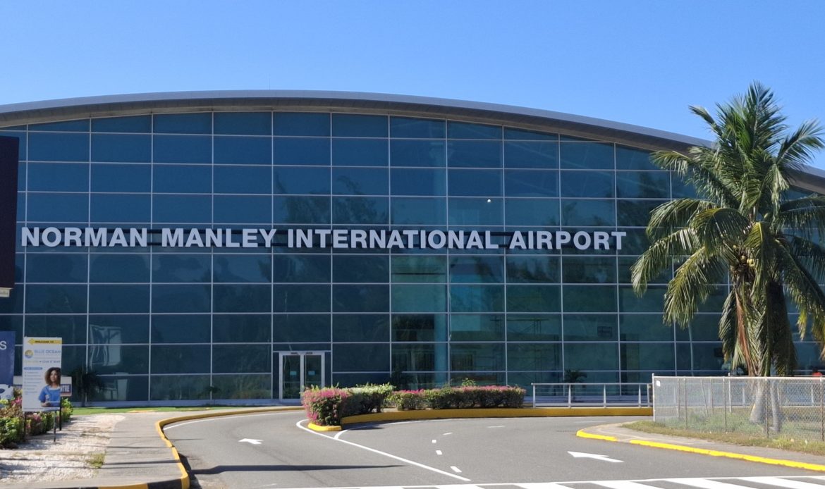 Norman Manley Airport in Kingston.